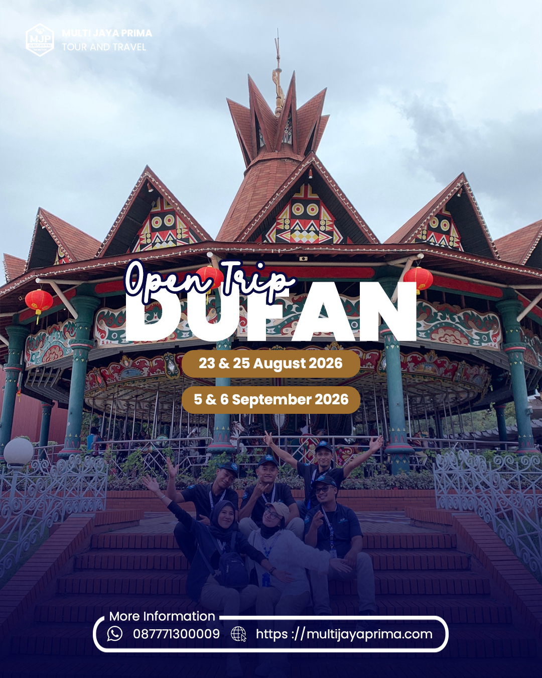 Open Trip Dufan Ancol Terjangkau Bersama Multi Jaya Prima Tour and Travel