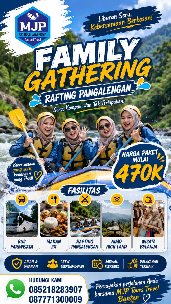 Seru-seruan Bareng di Pangalengan: Rafting & Spot Hits Nimo Highland!